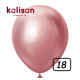 18 inch balloon chrome Pink 25 pcs
