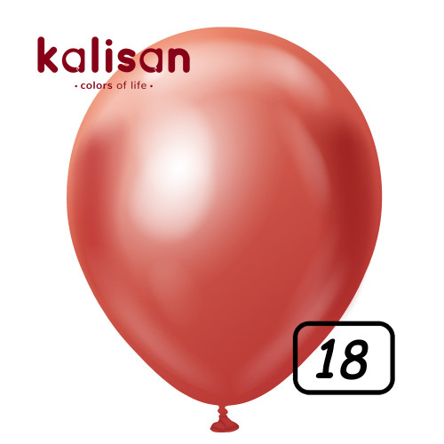 18 inch balloon chrome Red 25 pcs 18 inch balloon chrome Red 25 pcs