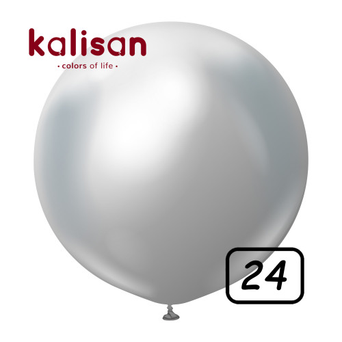 24 inch balloon chrome Silver 2 pcs 24 inch balloon chrome Silver 2 pcs