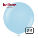 24 inch balloon Macaron Matte Blue 2 pcs