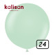24 inch balloon Macaron Matte Green 2 pcs