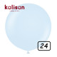 24 inch balloon Macaron Matte Baby Blue 2 pcs