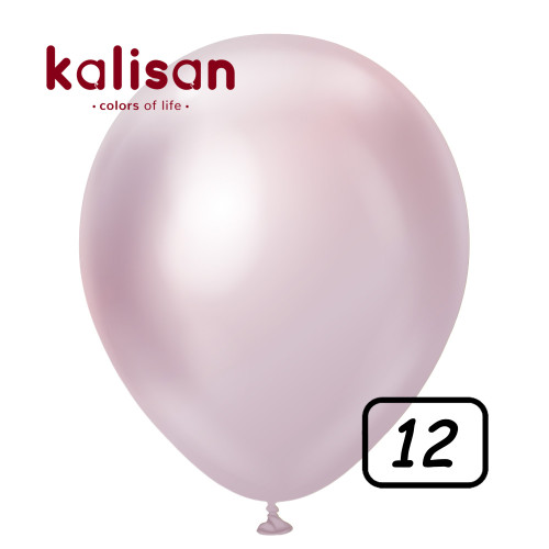 12 inch balloon chrome Pink Gold 50 pcs 12 inch balloon chrome Pink Gold 50 pcs