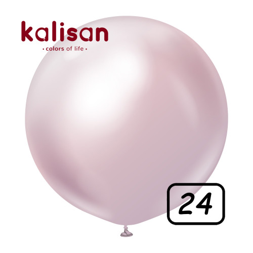 24 inch balloon chrome Pink Gold 2 pcs