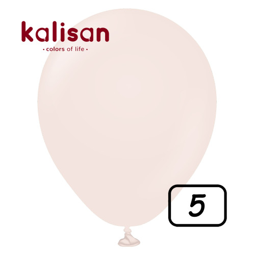 5 inch balloon Standard Pink Blush 100 pcs