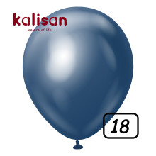 18 inch balloon chrome Navy 25 pcs