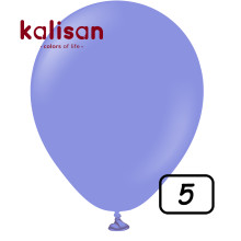 5 inch balloon Standard Periwinkle - 100 pcs