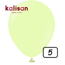 بالون ماكرون بستاشيو 5 إنش (100 حبة)