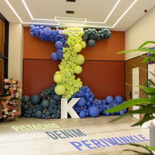 بالون ريترو دينيم 18 إنش (25 حبة)