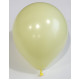 12 inch balloon Macaron Matte Yellow 100 pcs