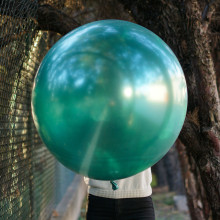 12 inch balloon chrome Green 50 pcs