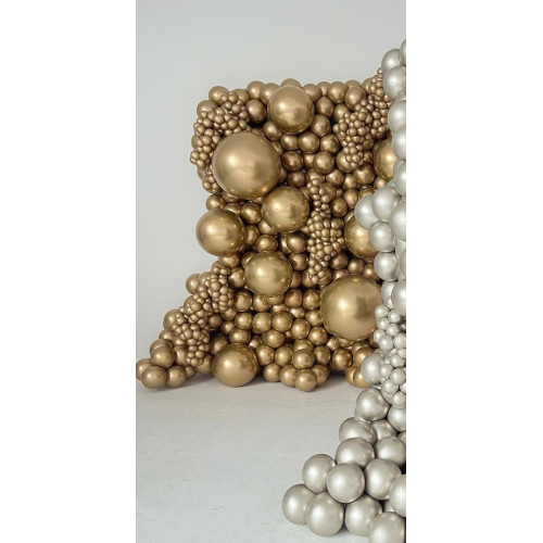 12 inch balloon chrome Gold 50 pcs