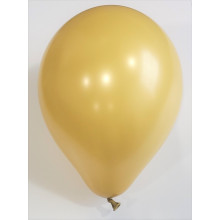 5 inch Retro Latex Balloons Mustard - 100 Pcs