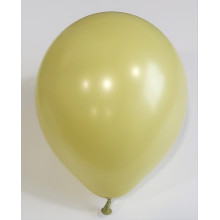 18 inch Retro Latex Balloons Olive - 25 Pcs