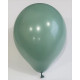 18 inch Retro Latex Balloons Sage - 25 Pcs