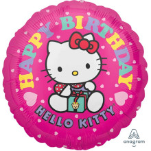 18 inch Hello Kitty Birthday® balloon 18 inch Hello Kitty Birthday® balloon