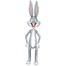 82 inch Bugs Bunny AirWalkers® Foil balloon 82 inch Bugs Bunny AirWalkers® Foil balloon