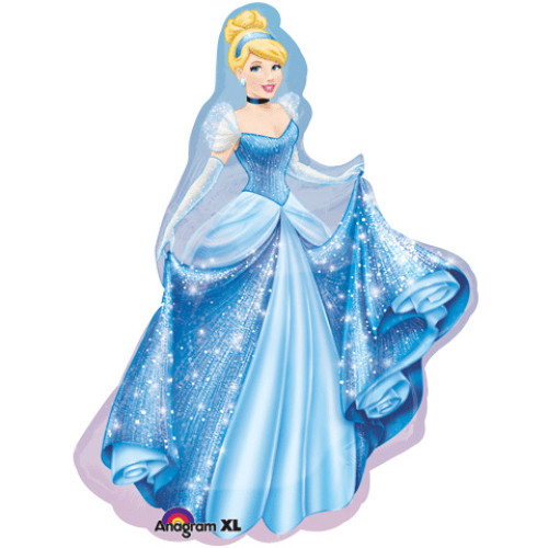 33 inch Cinderella Shape SuperShape™ XL® Foil balloon