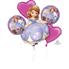 Balloons Bouquet Sofia the First