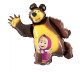 42 inch MASHA and the bear Foil Balloons 42 inch MASHA and the bear Foil Balloons