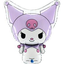 24 inch Kuromi - Kuromi Lilac Foil Balloons (non packaged)