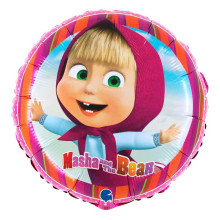 18 inch Masha & Bear Foil Balloons