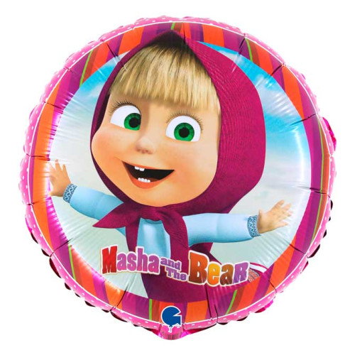18 inch Masha & Bear Foil Balloons 18 inch Masha & Bear Foil Balloons