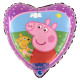 18 inch Peppa Pig Teddy Foil Balloons 18 inch Peppa Pig Teddy Foil Balloons