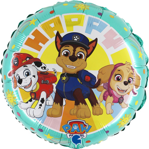 18 inch R18 Paw Patrol fr hd Foil balloon