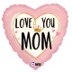 18 inch Love You Mom Crown Foil balloon