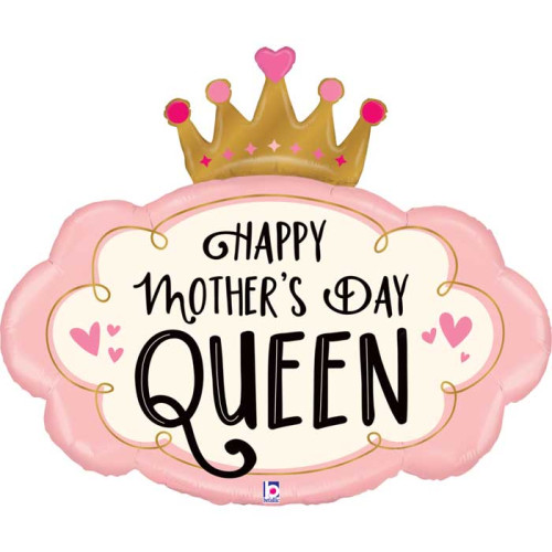37 inch Mother's Day Crown Foil balloon