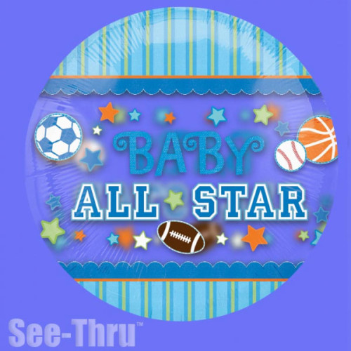 بالون مولود ولادي شكل كورة 26 إنش