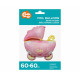 23 inch Foil balloon Baby Carriage, pink