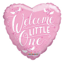18 inch PR WELCOME LITTLE ONE PINK GB 18 inch PR WELCOME LITTLE ONE PINK GB