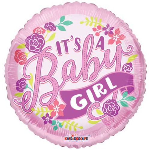 18 inch PR IT'S A GIRL BANNER GB