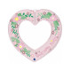 41 inch Linky Heart Baby Girl Foil balloon