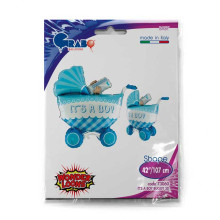 42 inch Its a Boy Buggy 3D Foil Balloons