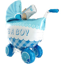 42 inch Its a Boy Buggy 3D Foil Balloons