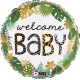 18 inch Jungle Welcome Baby Foil balloon