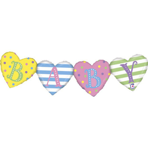 42 inch Baby Bunting Isolated Foil balloon