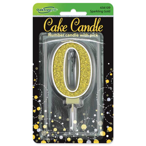شمعة عيد ميلاد قلتر ذهبي رقم (0) شمعة عيد ميلاد قلتر ذهبي رقم (0)