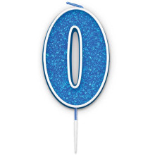 شمعة عيد ميلاد قلتر سماوي رقم (0)