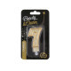 number candle "7", gold outline