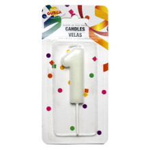 Candle Number 1 (Glow in the dark)