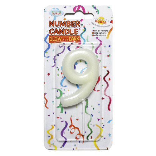 شموع مضيئة رقم 9 شموع مضيئة رقم 9