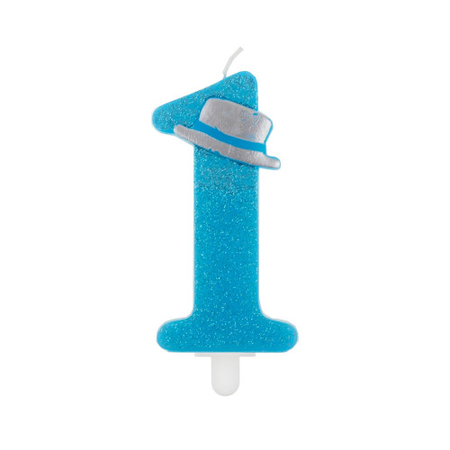 شمعة عيد ميلاد قلتر اول سنة سماوي رقم 1