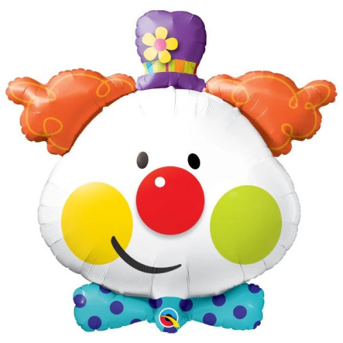 36 inch Cute Clown Foil balloon 36 inch Cute Clown Foil balloon