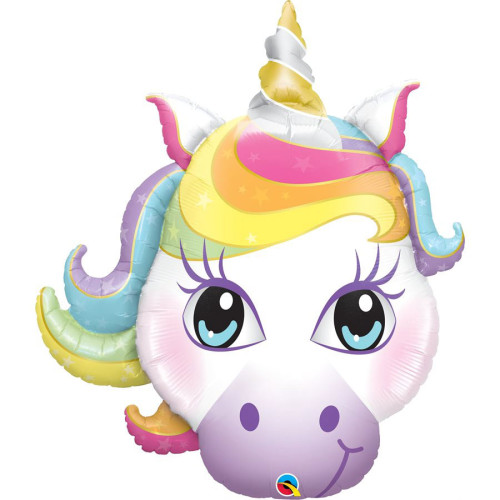 38 inch Happy magical unicorn head Foil balloon 38 inch Happy magical unicorn head Foil balloon