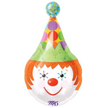 18 inch Clown Head Foil balloon