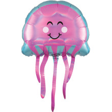 بالون جيلي فيش كريستالي 33 إنش